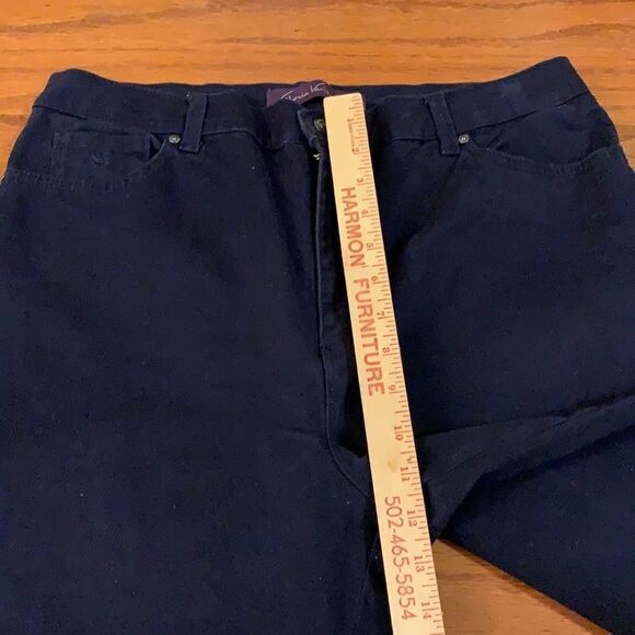 Gloria Vanderbilt Amanda denim jeans - size 14 black - Picture 5 of 9